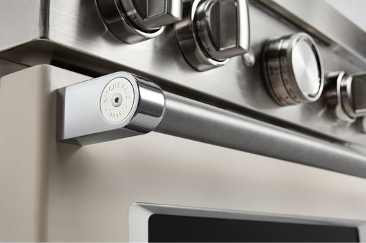 Trousse de médaillon KitchenAid pour poignée de cuisinière de style commercial - W11368841MP | W11368MP