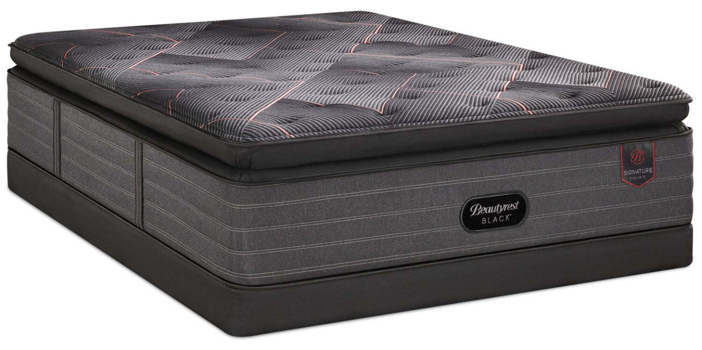 Sommier tapissier complet à profil bas Beautyrest Black Signature | Sommier à profil bas Signature de Beautyrest BlackMD double lit | BLKSGLFB