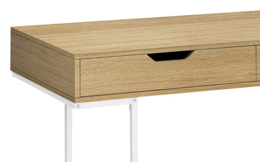 Bureau Butler 47.25 avec 2 tiroirs - Naturel|Bureau Butler de 47,25 po à 2 tiroirs - naturel