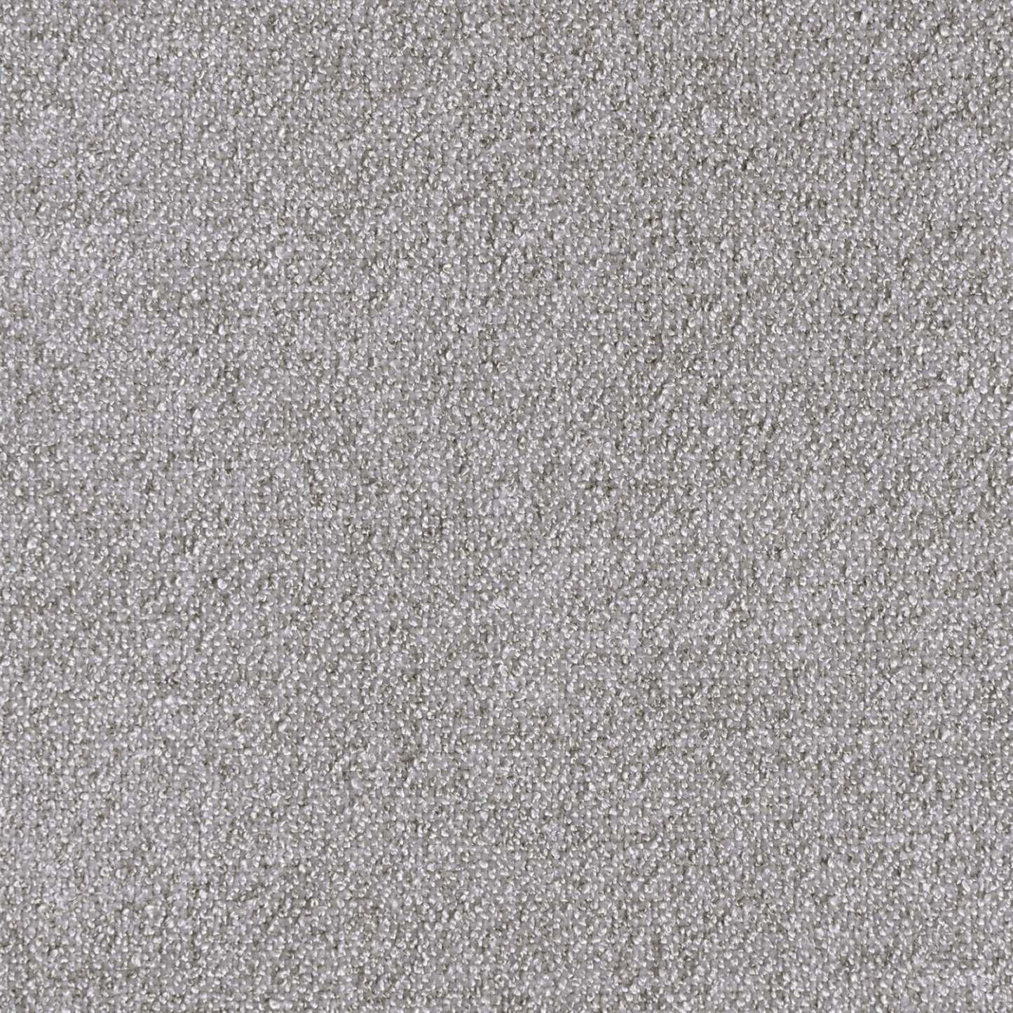 Lit de rangement Amos rembourré en tissu gris avec tête de lit à canaux et 3 tiroirs intégrés - format grand lit