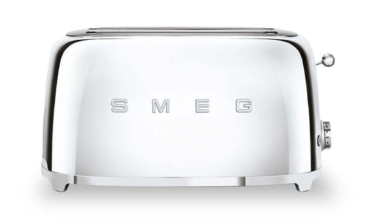 Smeg Grille-pain à fentes longues pour 4 tranches - TSF02SSUS