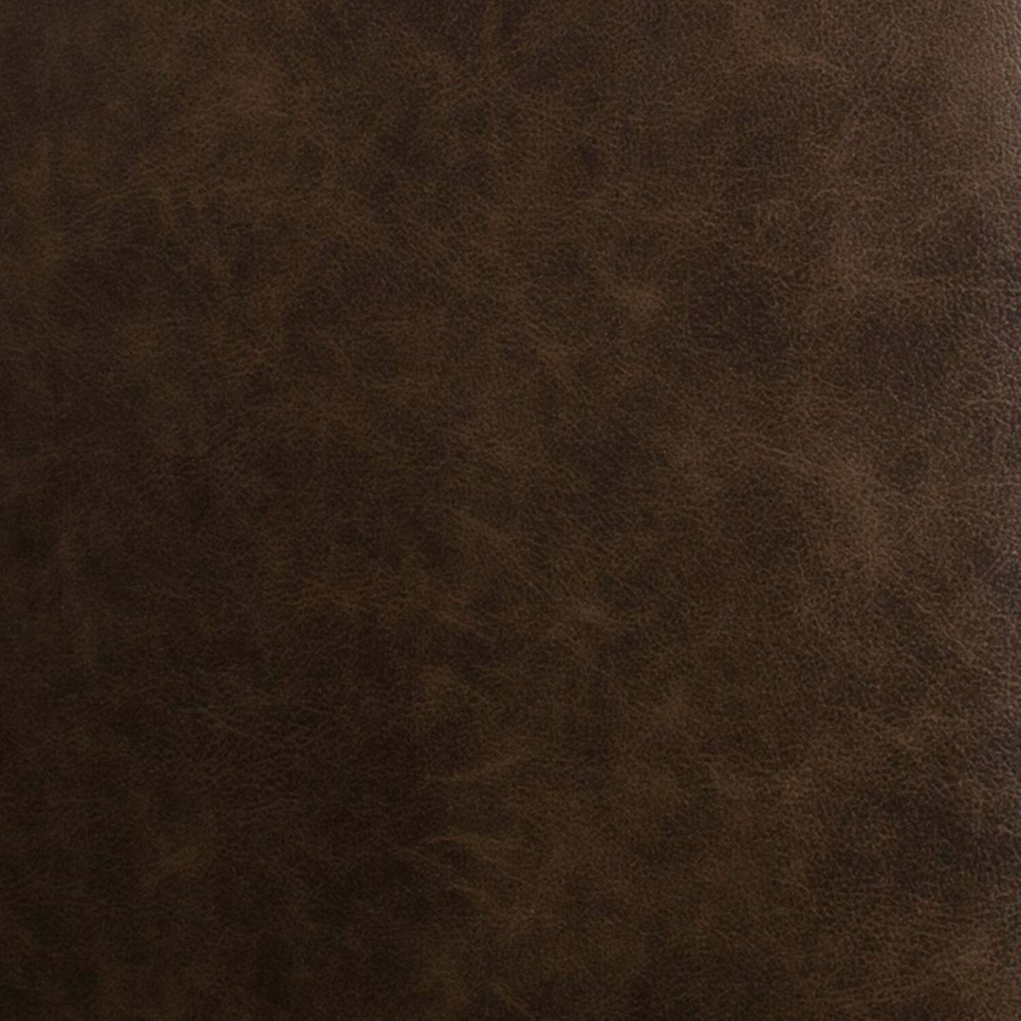 Chaise Melrose 36,5 en cuir véritable de première qualité avec pieds en métal - Brun foncé | Fauteuil Melrose de 36,5 po en cuir de qualité supérieure avec pattes en métal véritable - brun foncé