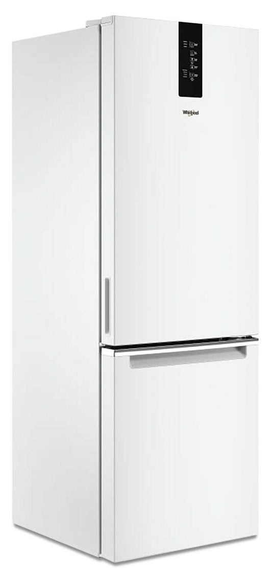 Réfrigérateur Whirlpool de 24 po et de 12,9 pi³ à congélateur inférieur - blanc - WRB533CZJW | Tourbillon 24 12,9 Cu. Fort. Réfrigérateur à congélateur inférieur - Blanc - WRB533CZJW