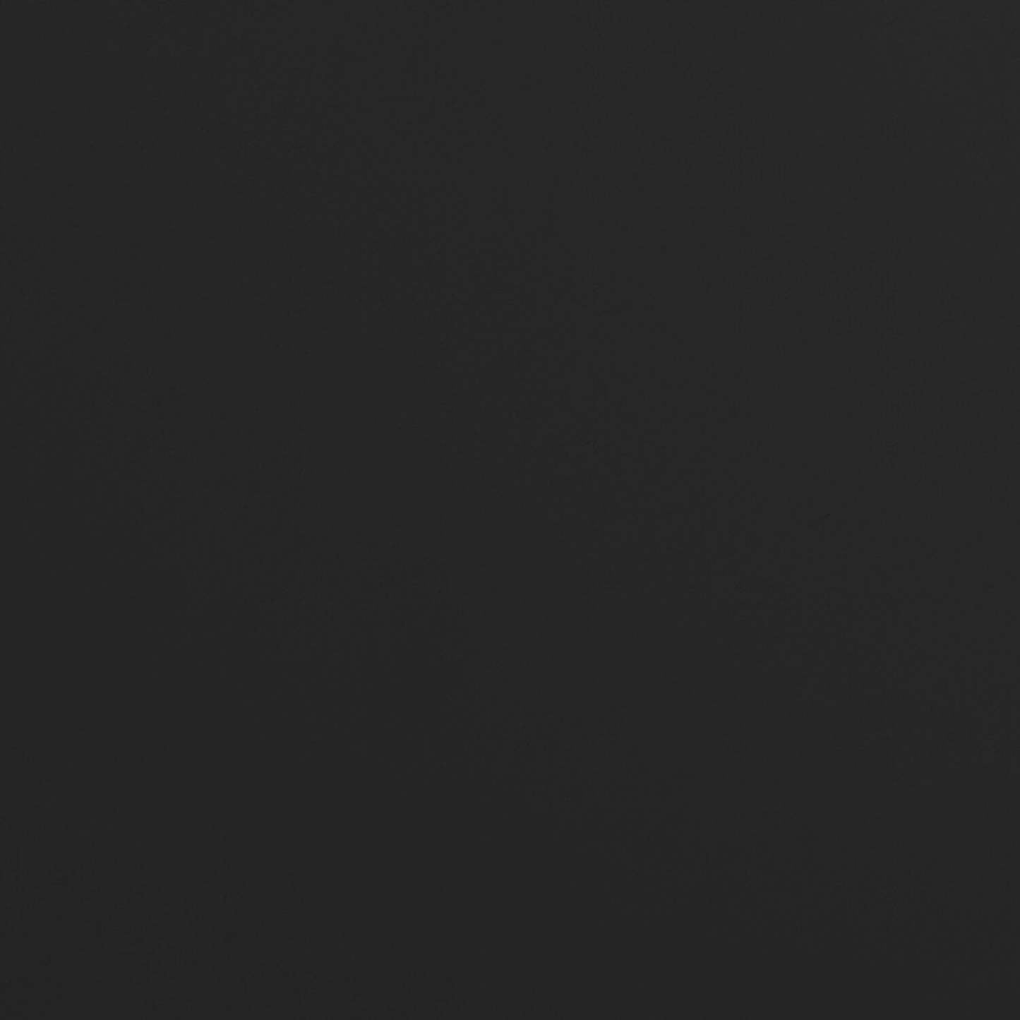 Pouf Citadel 28 en cuir véritable de première qualité avec pieds en bois - Noir | Pouf Citadel de 28 po en cuir de qualité supérieure avec pattes en bois véritable - noir