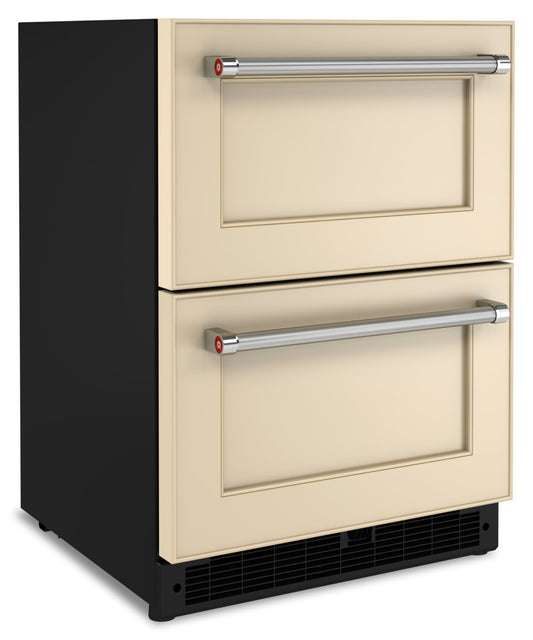 Réfrigérateur-tiroir KitchenAid de 24 po et de 4,3 pi³ sous le comptoir - prêt pour panneau - KUDR204KPA | KitchenAid 24 4.3 Cu. Ft. Undercounter Drawer Refrigerator - Panel Ready