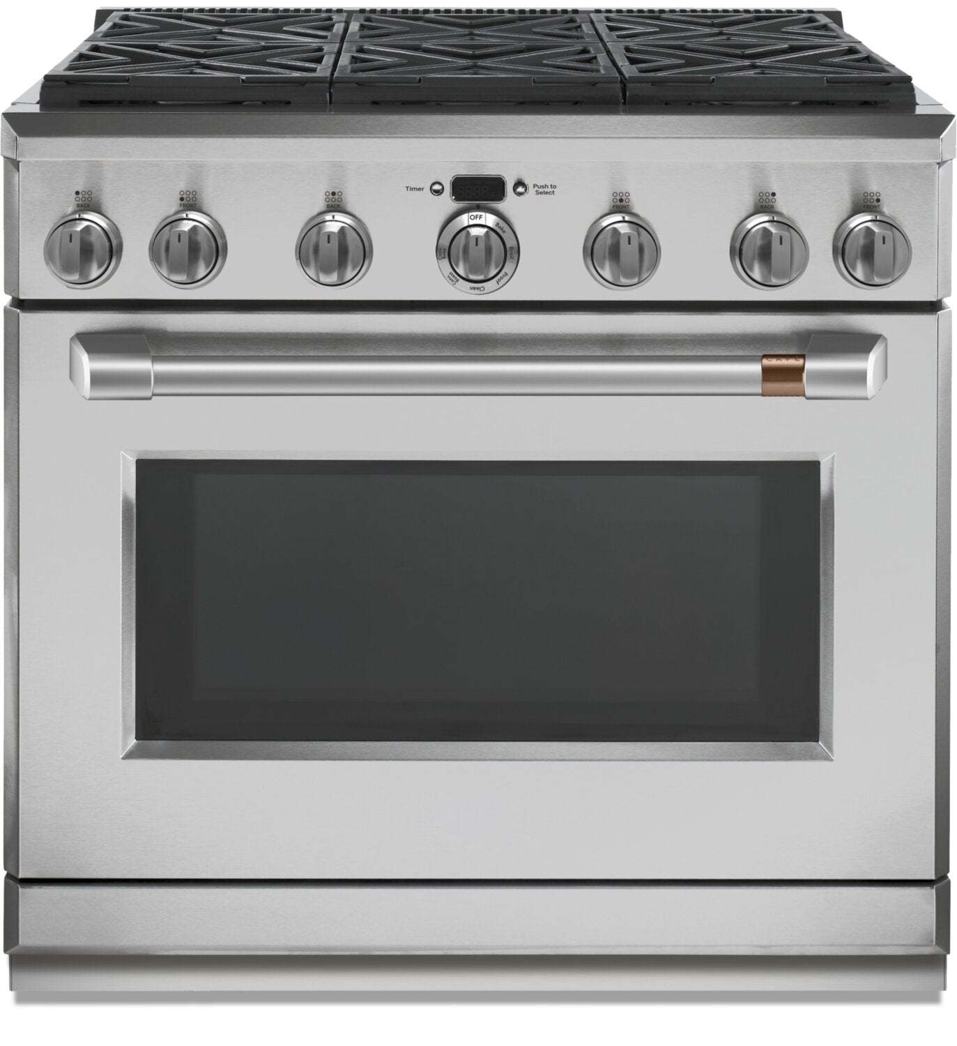 Coup de pied Café 36 pour cuisinière professionnelle en acier inoxydable brossé - CXPR6TKPMSS | Coup-de-pied Café de 36 po en acier brossé pour cuisinière professionnelle- CXPR6TKPMSS | CXPR6TKS