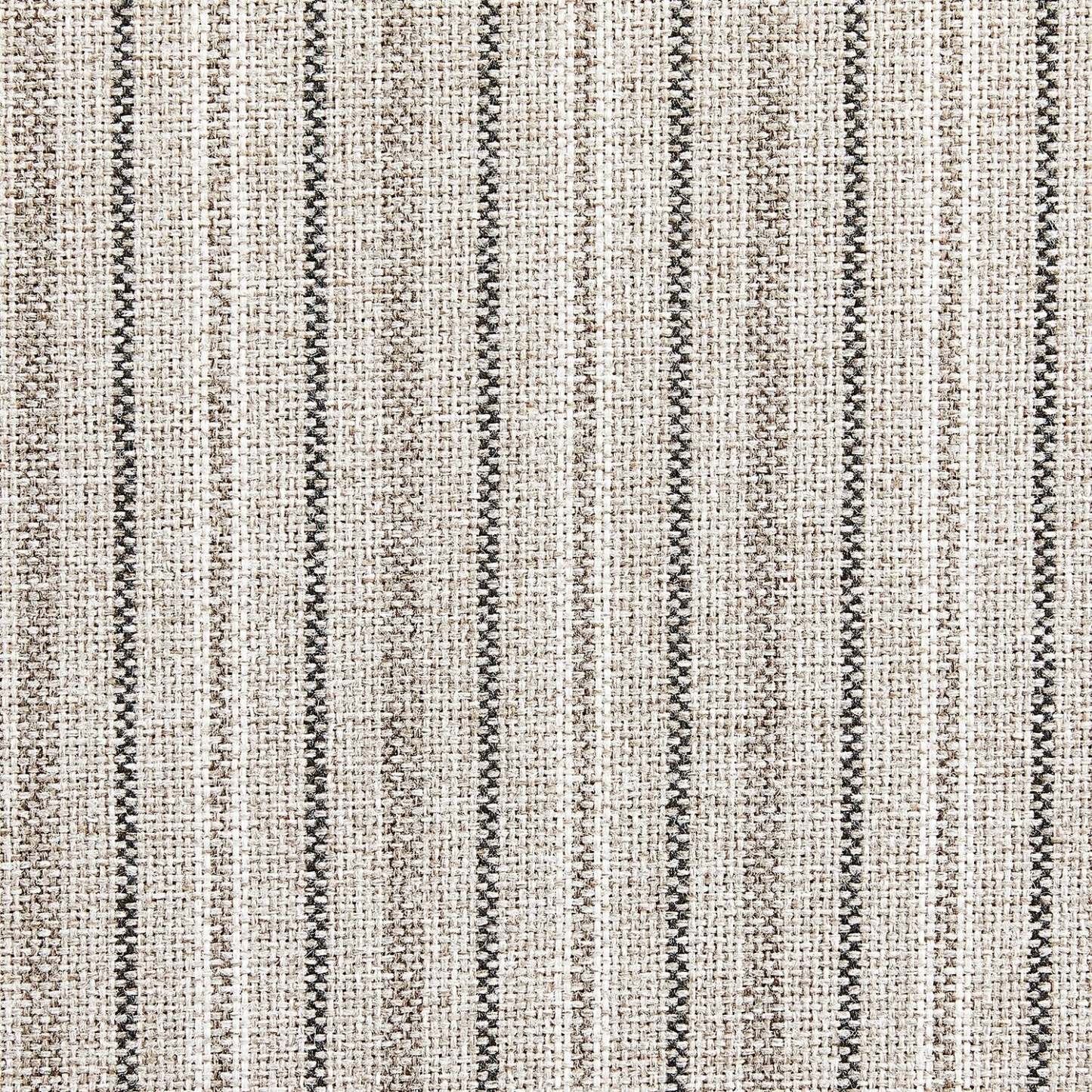 Calgary 32 Storage Fabric Ottoman - Grey Rayé|Pouf de rangement Calgary de 32 po en tissu - rayé gris