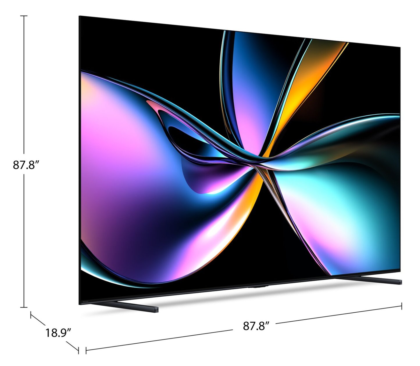 HISENSE 100 U78QG Mini-LED QLED AI 4K UHD Smart Google TV (100U78QG) – Modèle 2025 | Téléviseur intelligent QLED à Mini DEL HISENSE U78QG UHD 4K de 100 po avec IA et Google TVMC (100U78QG) - modèle 2025