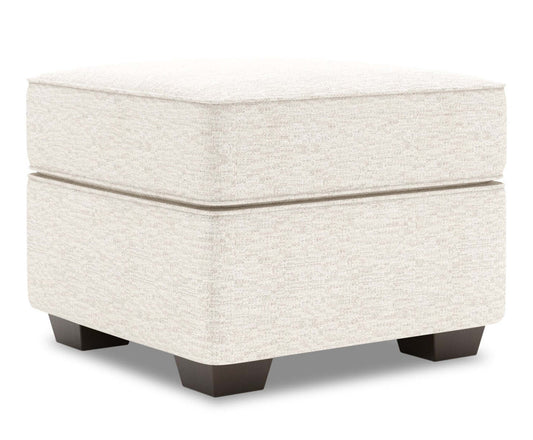 Fabriqué au Canada Canapé personnalisable Lab Roll 24 en tissu chenille - Beige sable de luxe | Pouf Roll de Sofa Lab de 24 po fabriqué au Canada en tissu chenille - beige Luxury Sand | RO803093