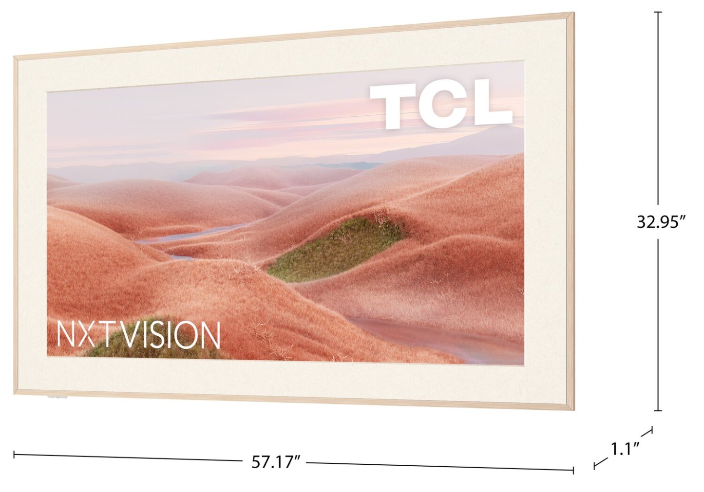 TCL 65 NXTVISION 4K QLED Smart Google TV (65A300W) | Téléviseur intelligent QLED TCL NXTVISION 4K de 65 po avec Google TVMC (65A300W) | 65A300WF