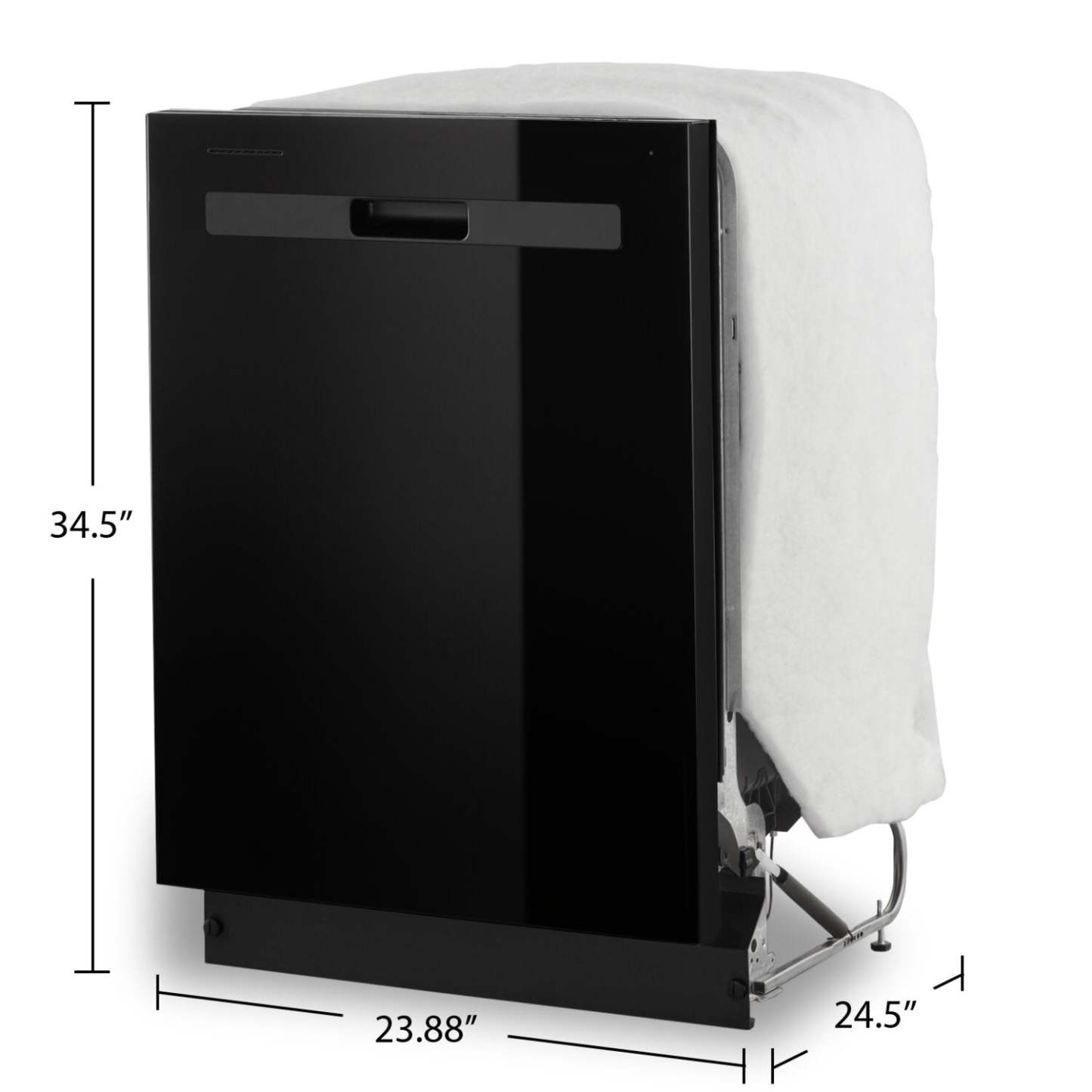 Lave-vaisselle encastrable à commande supérieure Whirlpool 24 55 dBA - Noir - WDP540HAMB | Lave-vaisselle encastré Whirlpool de 24 po et de 55 dBA avec commandes sur le dessus - noir - WDP540…