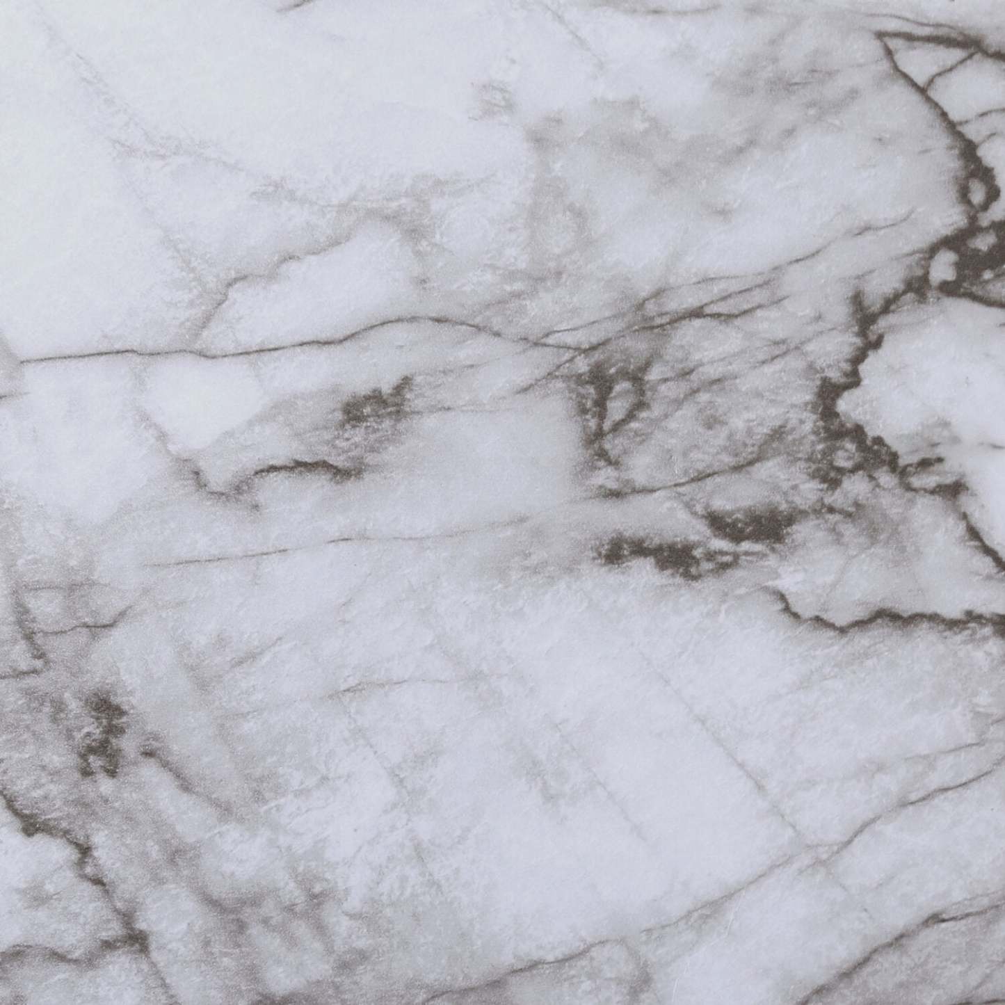 Table de fauteuil Jacki de 18,25 po - imitation marbre blanc