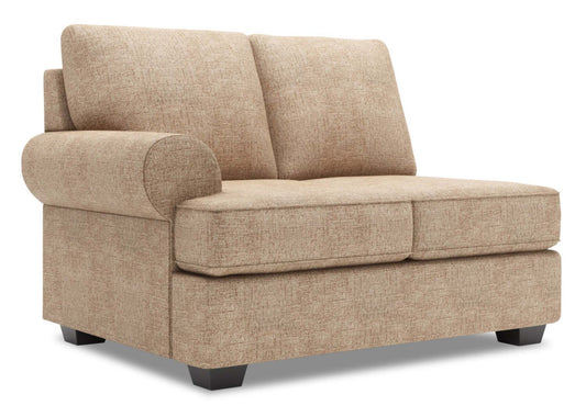 Canapé Lab Roll LAF Causeuse - Luxe Taupe | Causeuse de gauche Roll de la collection Sofa Lab - Luxe Taupe | RO232893