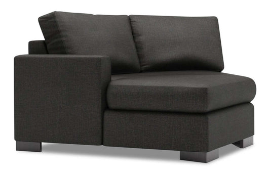 Sofa Lab Track LAF Cuddler - Luna Kohl | Fauteuil Cuddler de gauche Track de la collection Sofa Lab - Luna Kohl | TR872691