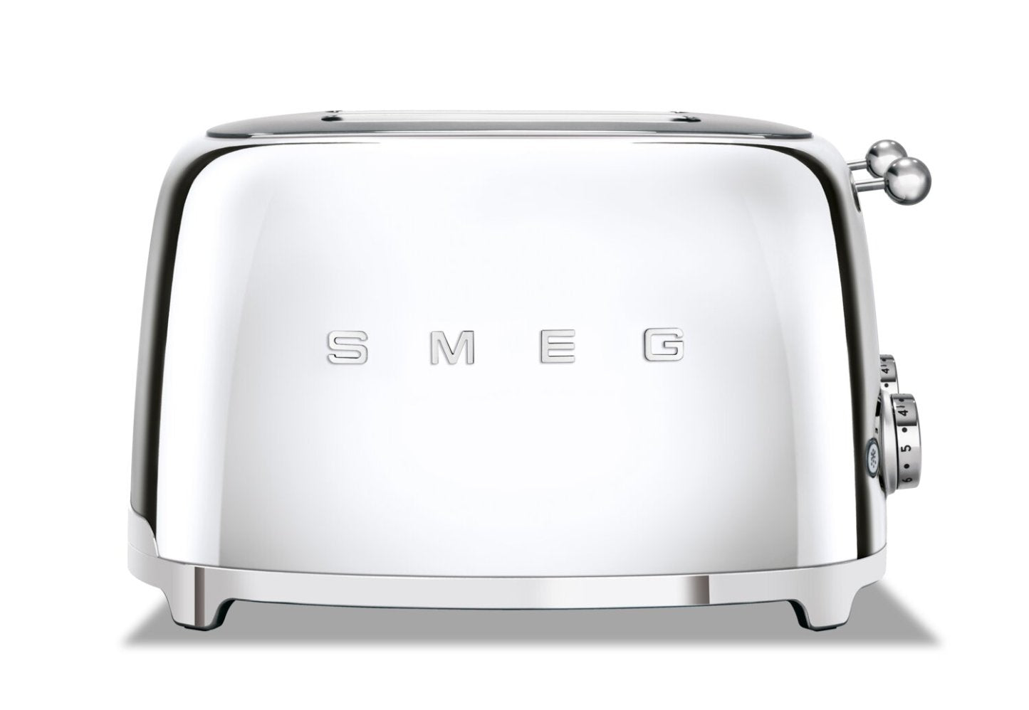 Smeg Grille-pain à fentes longues pour 4 tranches - TSF03SSUS