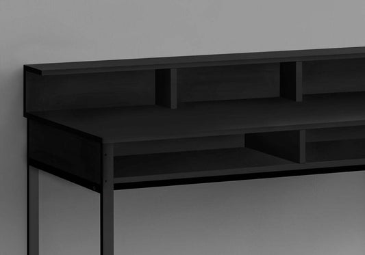 Bureau debout Melissa 47.25 avec compartiments - Noir|Bureau debout Melissa de 47,25 po à compartiments - noir