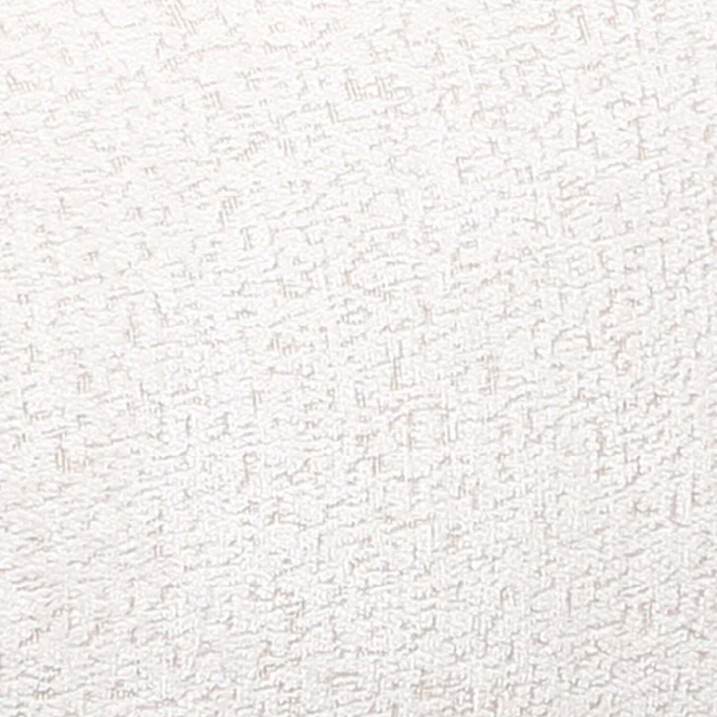 Ottomane cocktail en tissu chenille Rio 36 avec dessus et pieds en bois - Blanc albâtre | Pouf table à café Rio de 36 po en tissu de chenille avec dessus et pattes en bois - blanc albâtre