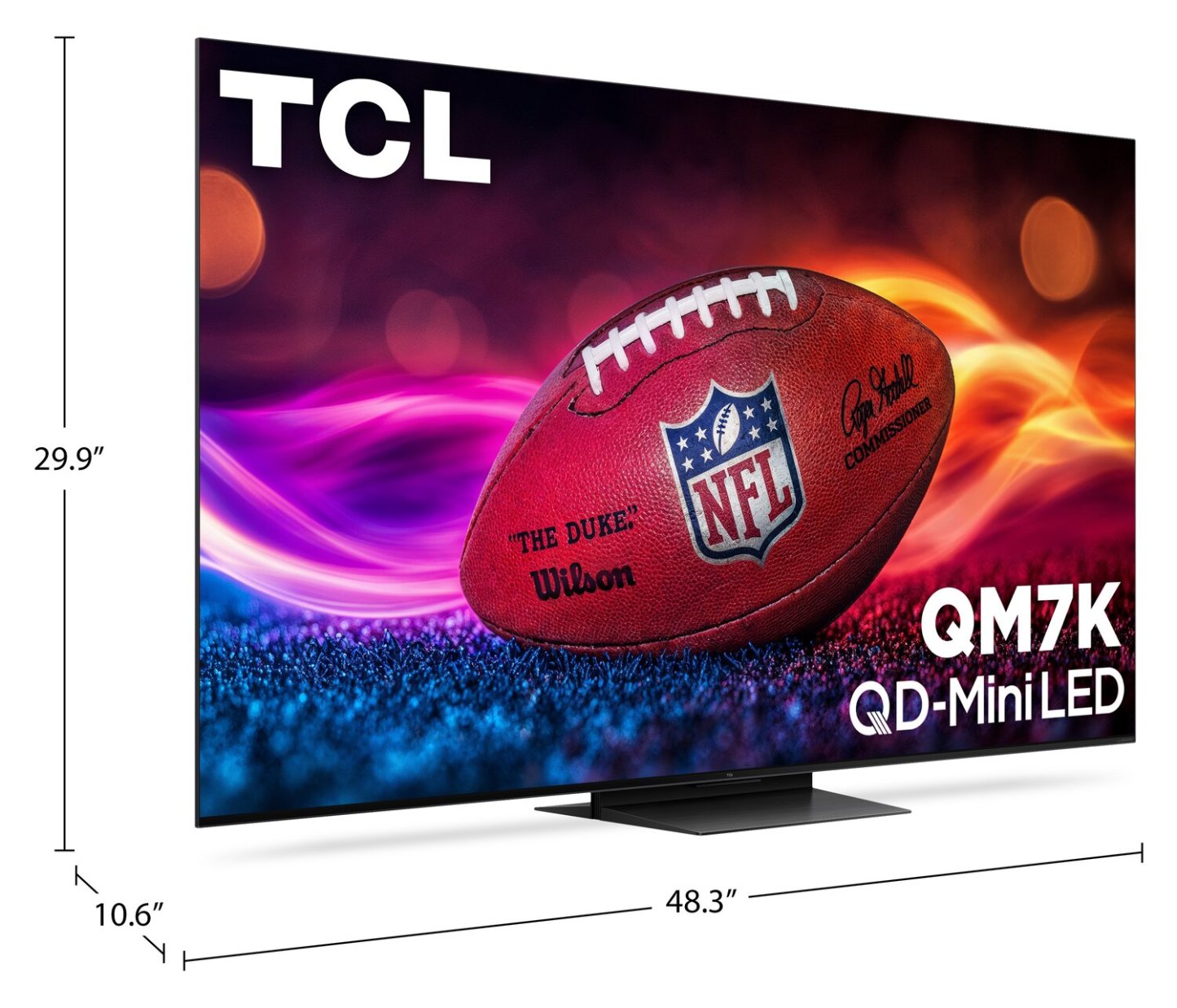 TCL 55 QM7K QD Mini-LED QLED 4K UHD Smart Google TV (55QM7K) - Modèle 2025 | Téléviseur intelligent QLED Mini DEL TCL QD QM7K UHD 4K de 55 po avec Google TVMC (55QM7K) - Modèle 2025