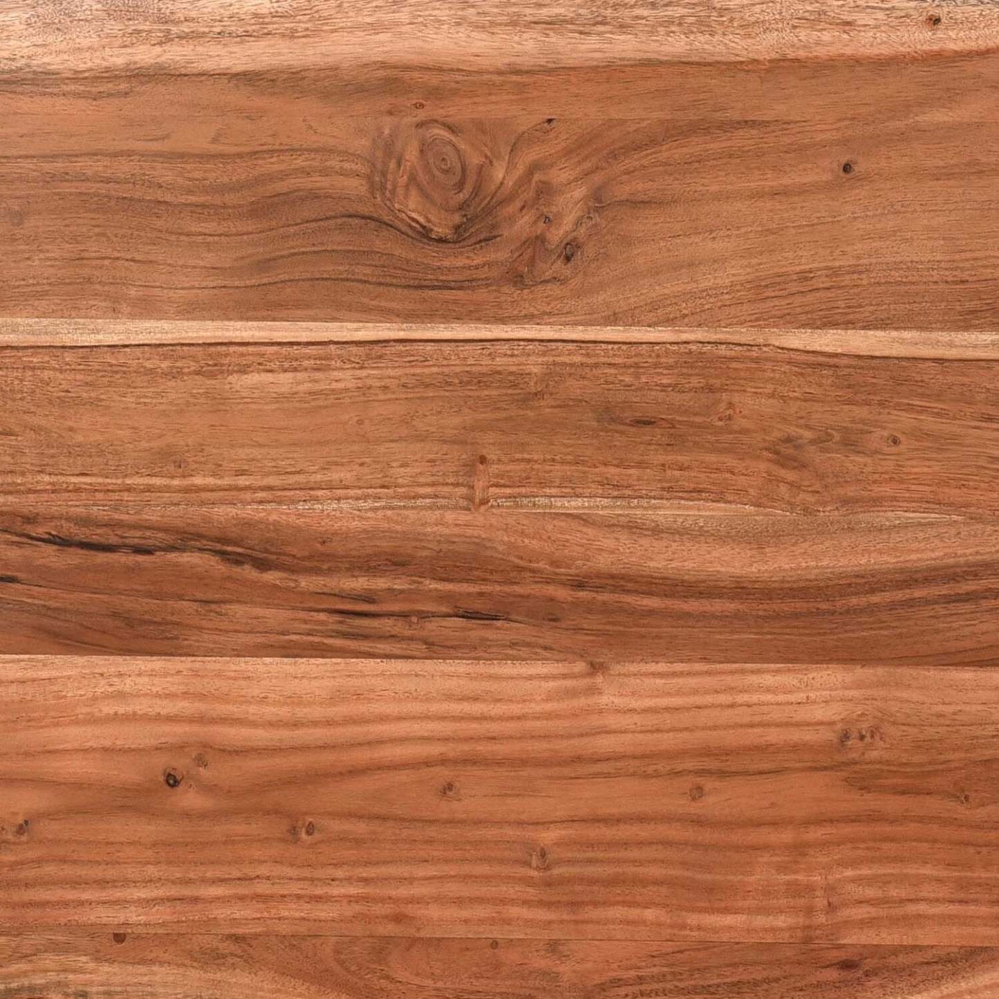 Kaleb 58 Rustic Sofa Table - Marron et Noir avec Pieds en Métal|Table de salon rustique Kaleb de 58 po - brune et noire avec pattes en métal