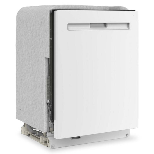 Lave-vaisselle encastré Maytag de 24 po et de 47 dBA avec commandes sur le dessus - blanc - MDPS7024SW