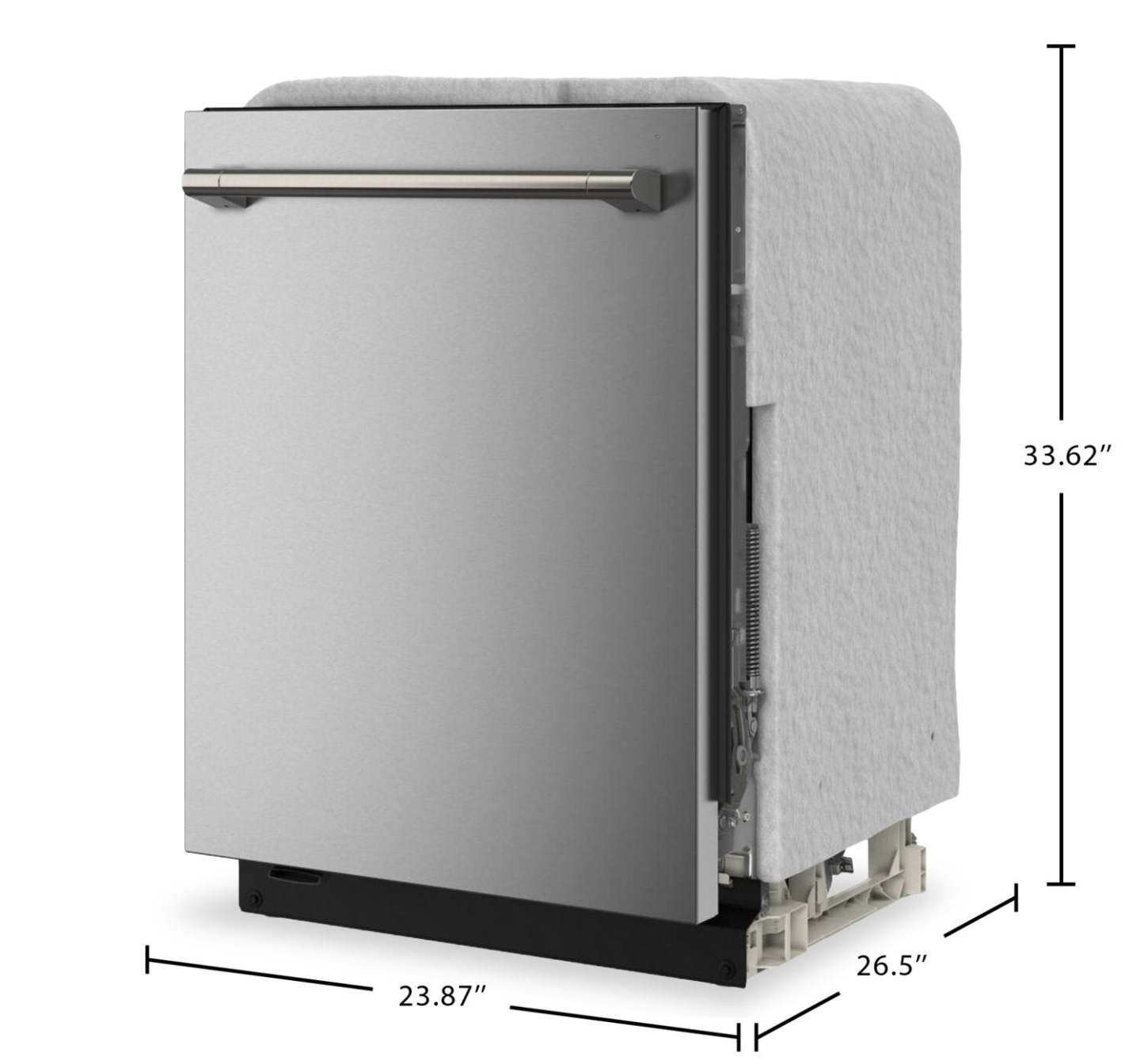 Lave-vaisselle encastré Maytag de 24 po et de 47 dBA - acier inoxydable résistant aux traces de doigts - MDTS7024SZ