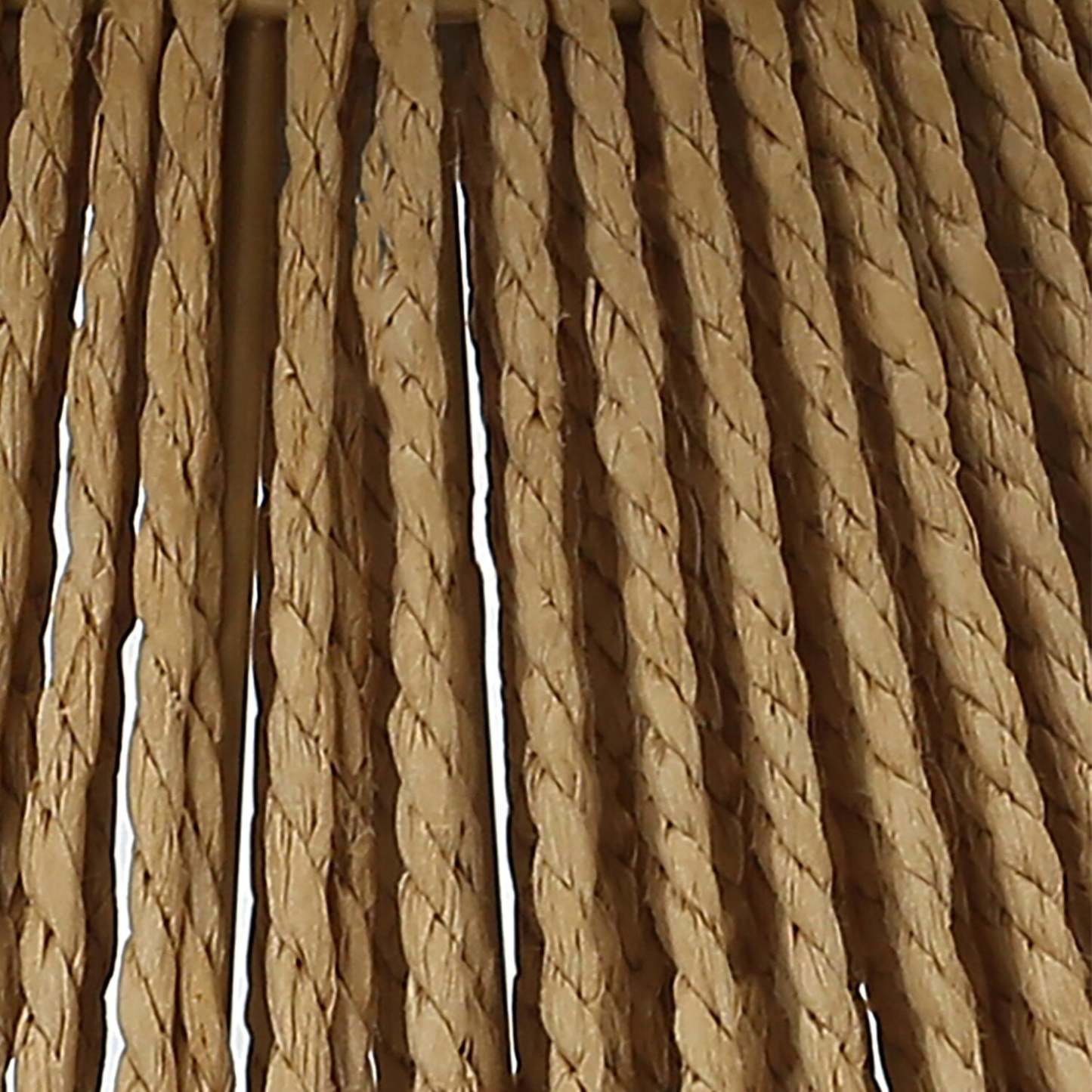 22 Boho Brown Rope Table Lamp|Lampe de table bohème de 22 po en corde brune