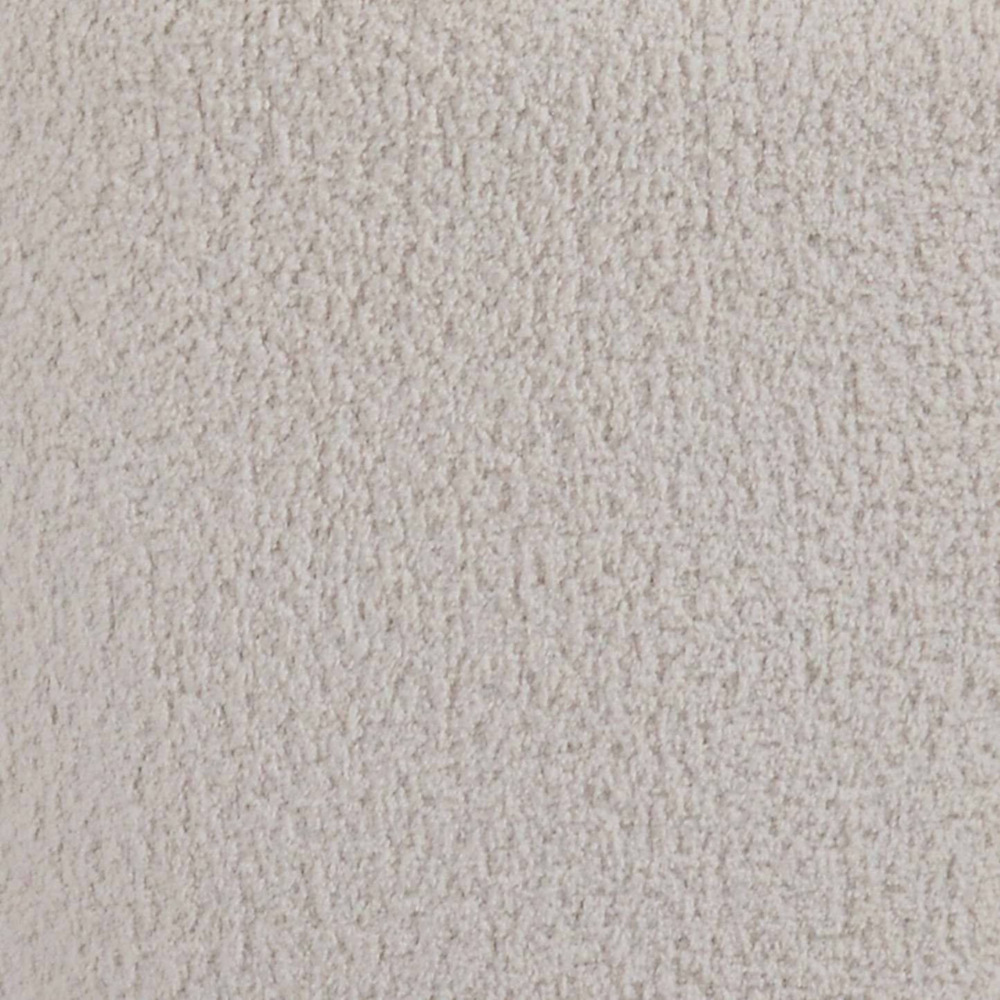 Canapé arrondi Moon de 91 po en tissu avec coussins décoratifs - blanc amande laineux