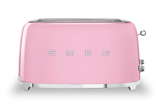 Smeg Grille-pain à fentes longues pour 4 tranches - TSF02PKUS