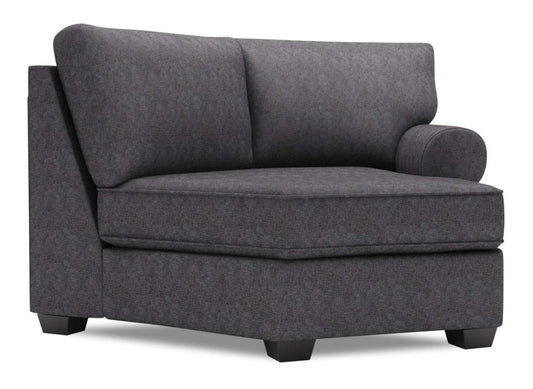 Canapé Lab Roll RAF Cuddler - Charbon de luxe | Fauteuil Cuddler de droite Roll de la collection Sofa Lab - Luxury Charcoal | RO862993