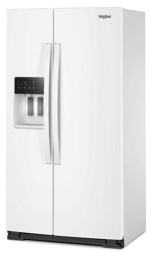 Réfrigérateur Whirlpool de 21 pi³ et de 36 po à compartiments juxtaposés - blanc - WRSC5536RW