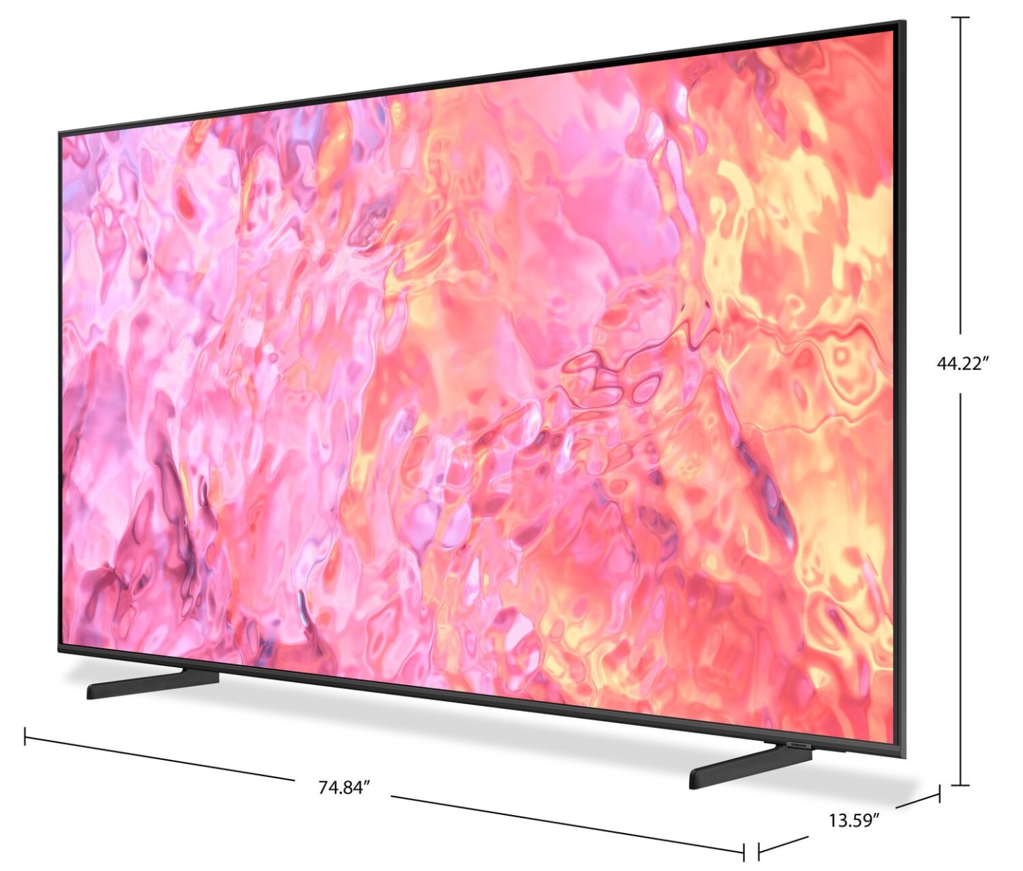 Samsung 85 Q60C 4K QLED TV | Téléviseur QLED Samsung Q60C 4K de 85 pouces