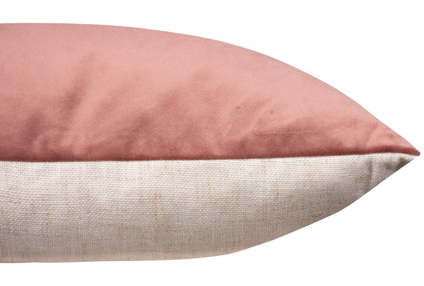 Coussin décoratif d'apparence velours - Rose | Coussin décoratif d'apparence velours - rose | FL1026DP