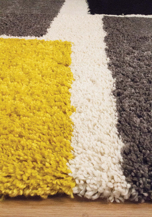 Tapis à blocs de couleurs Maroq – 7' x 10' | Carpette Maroq à blocs de couleurs - 7 pi x 10 pi | MAR66078