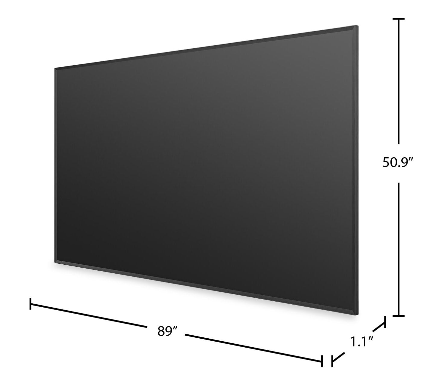 Écran de projecteur Hisense 100 DLT 4K ALR – Lumière du jour (DLT100-C) | Écran de projecteur Hisense DLT 4K de 100 po à rejet de la lumière ambiante (ALR) - lumière du jour (DLT100-C)