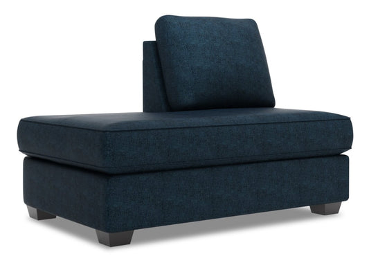 Sofa Lab Roll LAF Chaise Return - Luxe Indigo | Rallonge pour fauteuil long de gauche Roll de la collection Sofa Lab - Luxe Indigo | RO273193