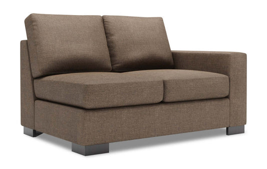 Sofa Lab Track RAF Loveseat - Luna Praline | Causeuse de droite Track de la collection Sofa Lab - Luna Praline | TR222591