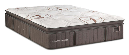 Matelas à plateau-coussin Crystal Palace de la collection Founders de Stearns & Foster pour grand lit | CRYSTAQM