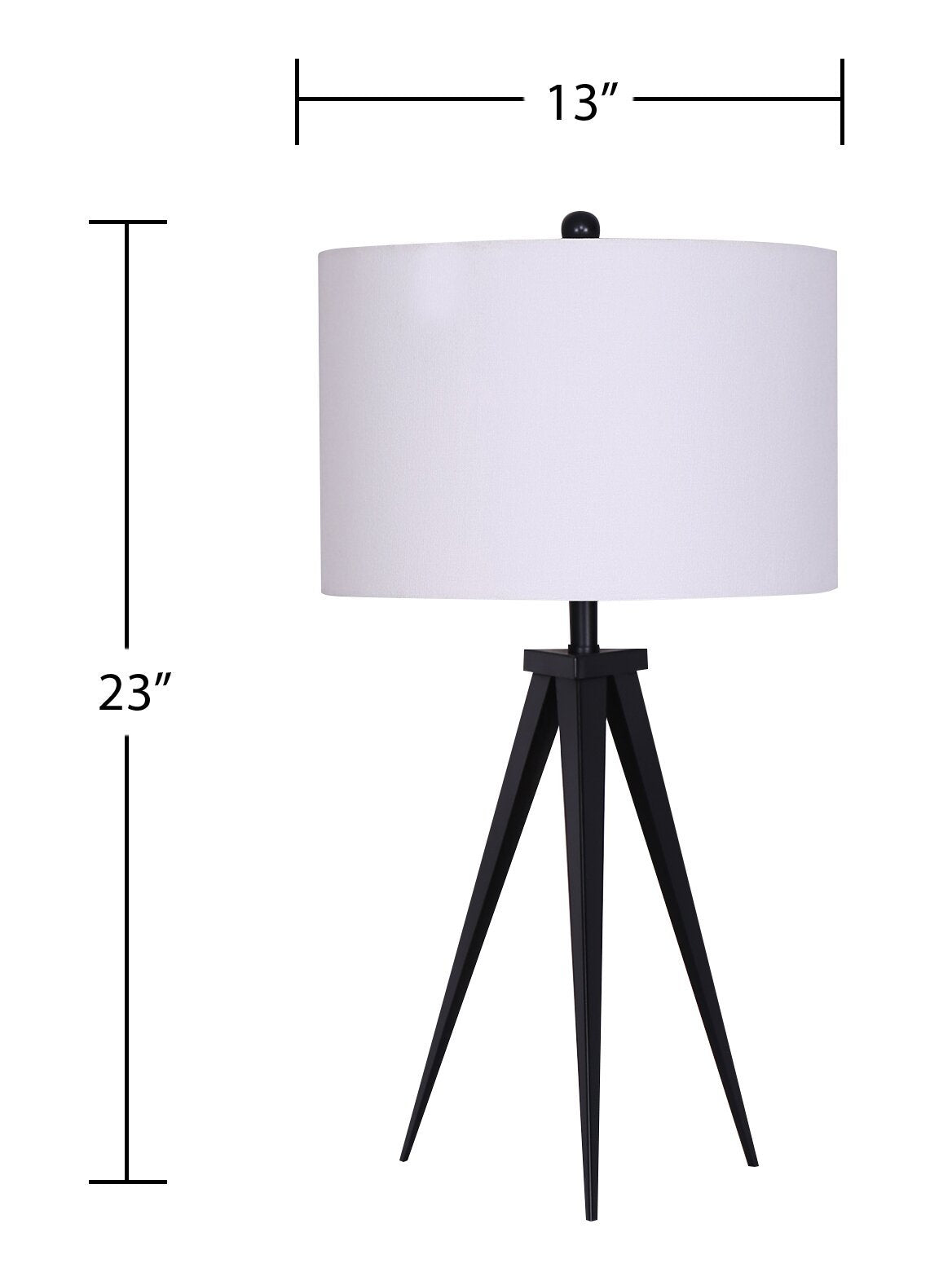 Ensemble 3 pièces Skyler Matte Black, lampadaire et deux lampes de table|Ensemble 3 lampes Skyler noir mat, 2 lampes de table et 1 lampe à pied