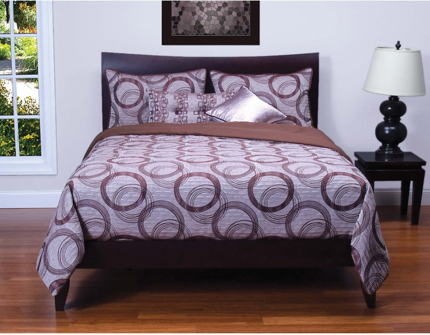 Brandon 5 Piece Twin Quilt Set|Ensemble de couette Brandon 5 pièces pour lit simple|BRAN5TW