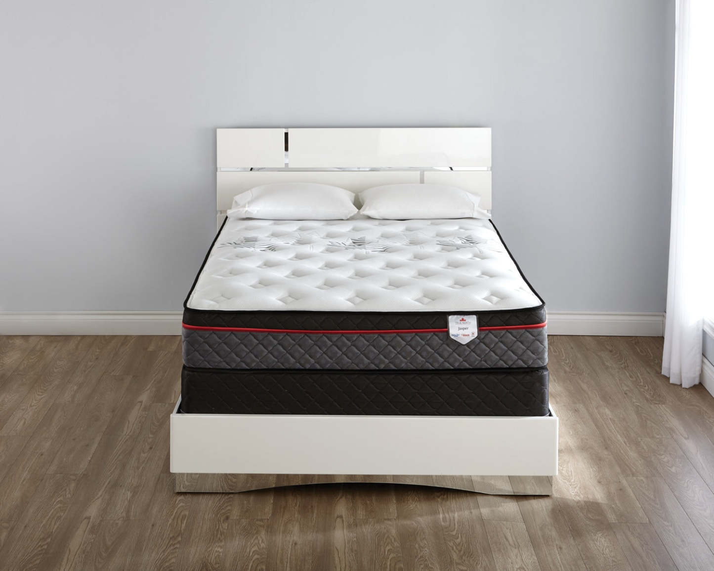 Springwall True North Jasper Euro-Top Full Mattress Set|Ensemble matelas à Euro-plateau True North Jasper de Springwall pour lit double