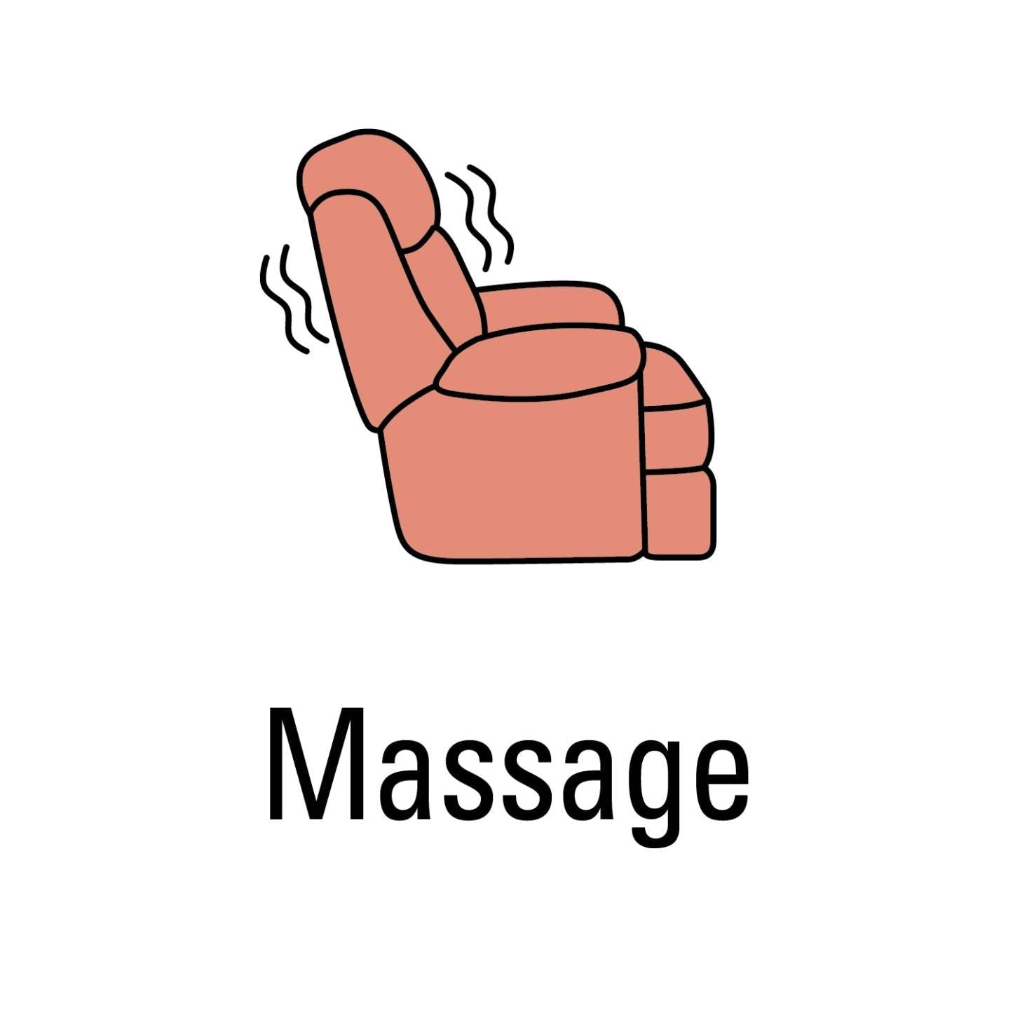 Fauteuil de massage inclinable 5598 en cuir véritable avec accoudoirs de rangement - chocolat