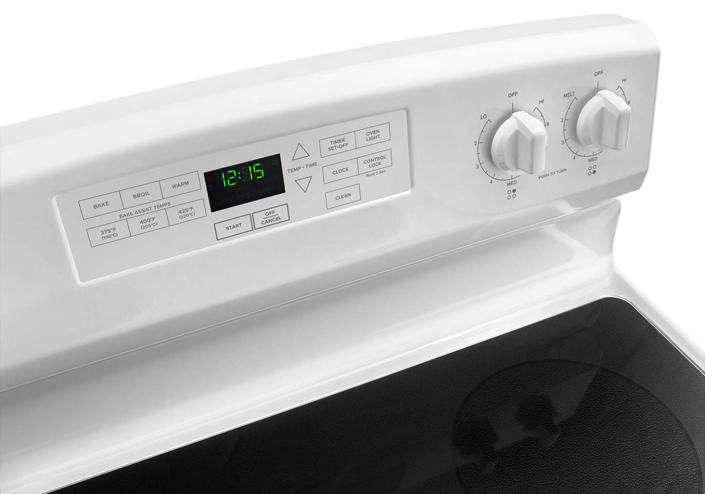 Cuisinière électrique Amana de 4,8 pi3 avec autonettoyage - blanche - YAER6603SFW | Amana 4,8 Cu. Fort. Cuisinière électrique avec autonettoyage - Blanc - YAER6603SFW