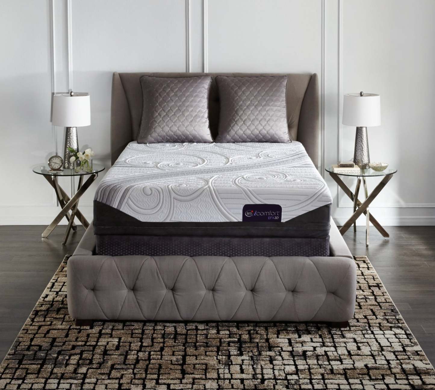 Serta iComfort® EFX3D Ermano King Mattress Set|Ensemble matelas Ermano iComfort EFX3D de Serta pour très grand lit