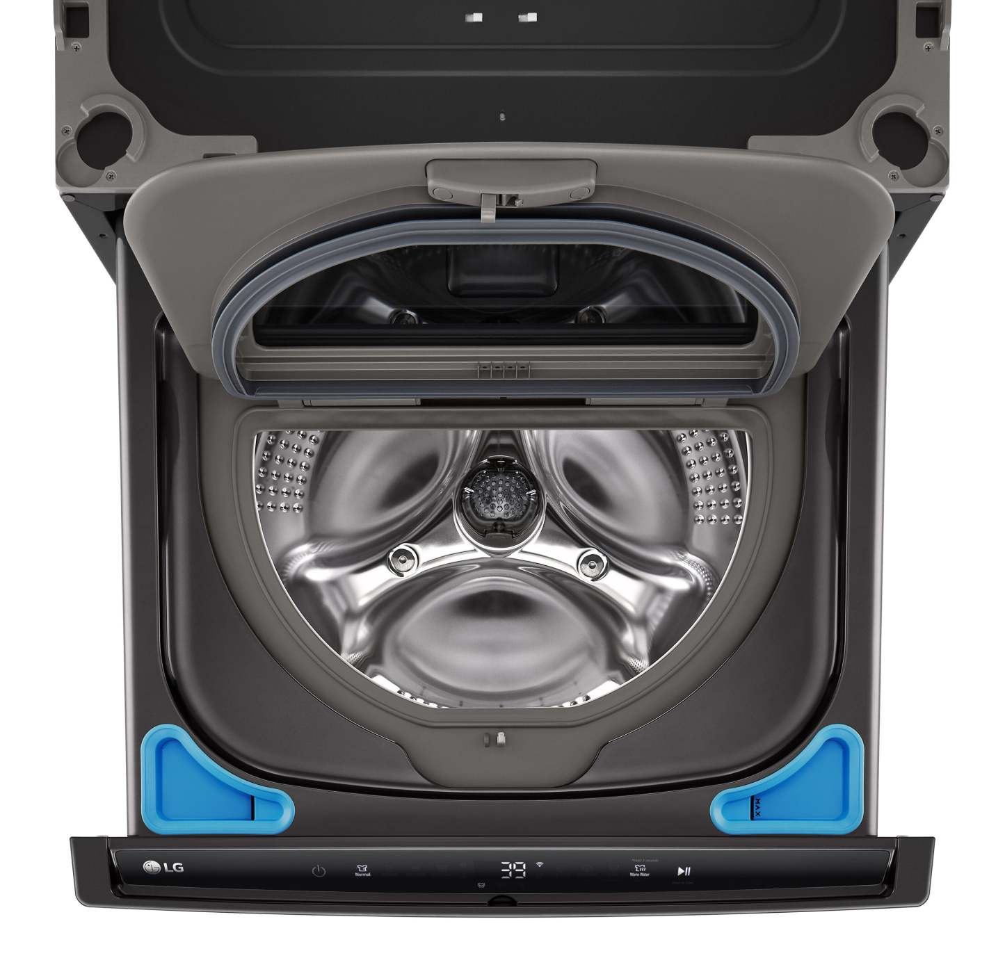 LG 1 Cu. Fort. Laveuse sur socle SideKick™ 27 - WD300CB | Laveuse-piédestal SidekickMC LG de 1 pi³ – WD300CB | WD300CBP