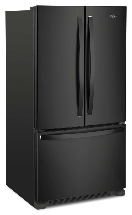 Réfrigérateur Whirlpool de 25 pi³ et de 36 po à portes françaises - noir - WRF535SWHB | Whirlpool 36 25 Cu. Ft. French-Door Refrigerator - Black - WRF535SWHB