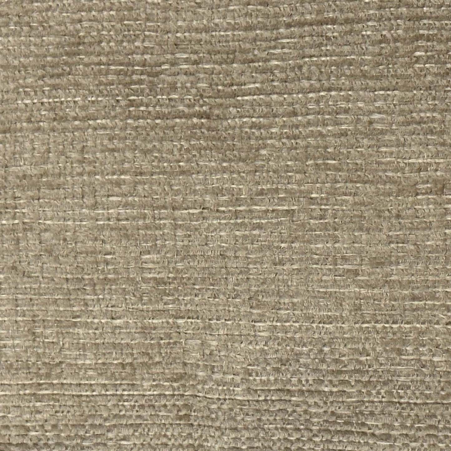 Made in Canada Wynn 2-Piece Chenille Fabric Sectional with Nailhead Trim and Wood Bun Legs - Taupe | Canapé sectionnel Wynn 2 pièces fabriqué au Canada en tissu de chenille avec bordure de clous décoratifs et pattes en bois en forme de boule - taupe