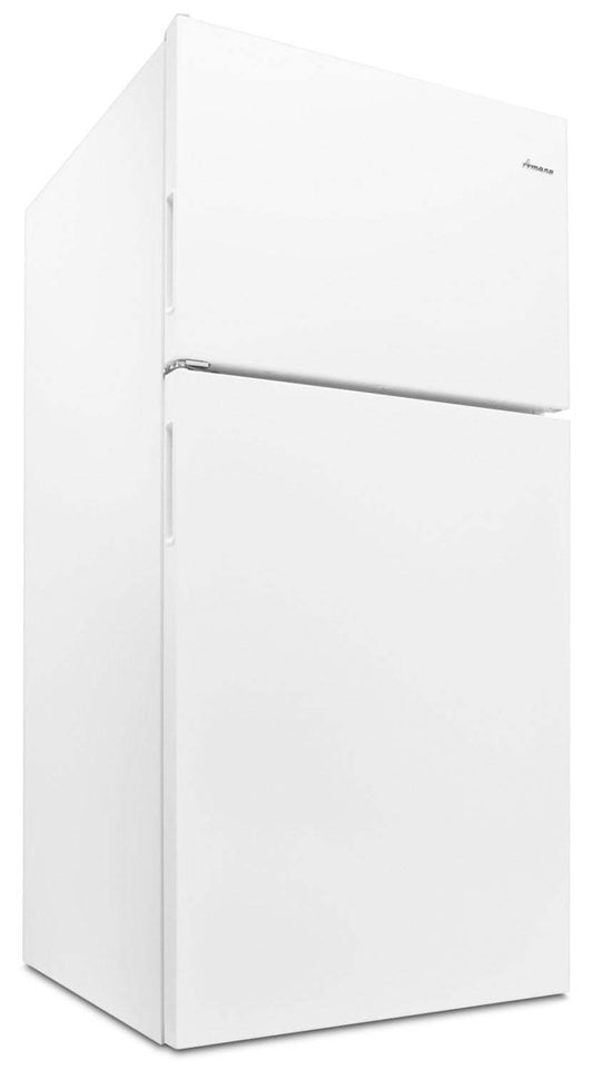 Réfrigérateur Amana de 30 pi³ et de 18 po à congélateur supérieur - blanc - ART318FFDW | Amana 30 18 Cu. Ft. Top-Mount Refrigerator - White - ART318FFDW