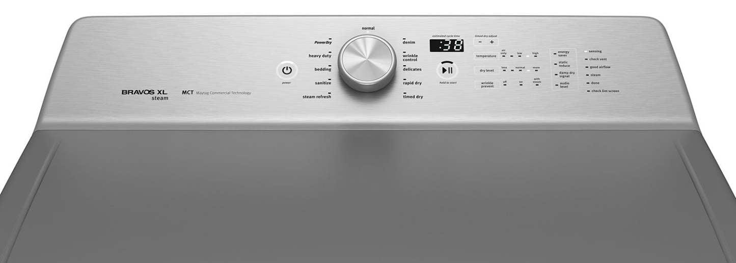 Maytag 8.8 Cu. Ft. Gas Dryer – MGDB855DC|Sécheuse au gaz 8.8 pi3 Maytag - MGDB855DC|MGDB855C