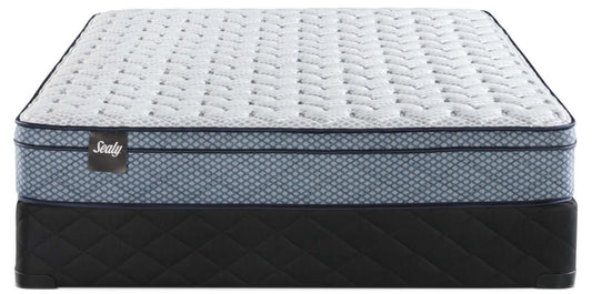 Sealy Parklin Euro-Top Low-Profile Split Queen Mattress Set|Ensemble matelas à Euro-plateau divisé à profil bas Parklin de Sealy pour grand lit
