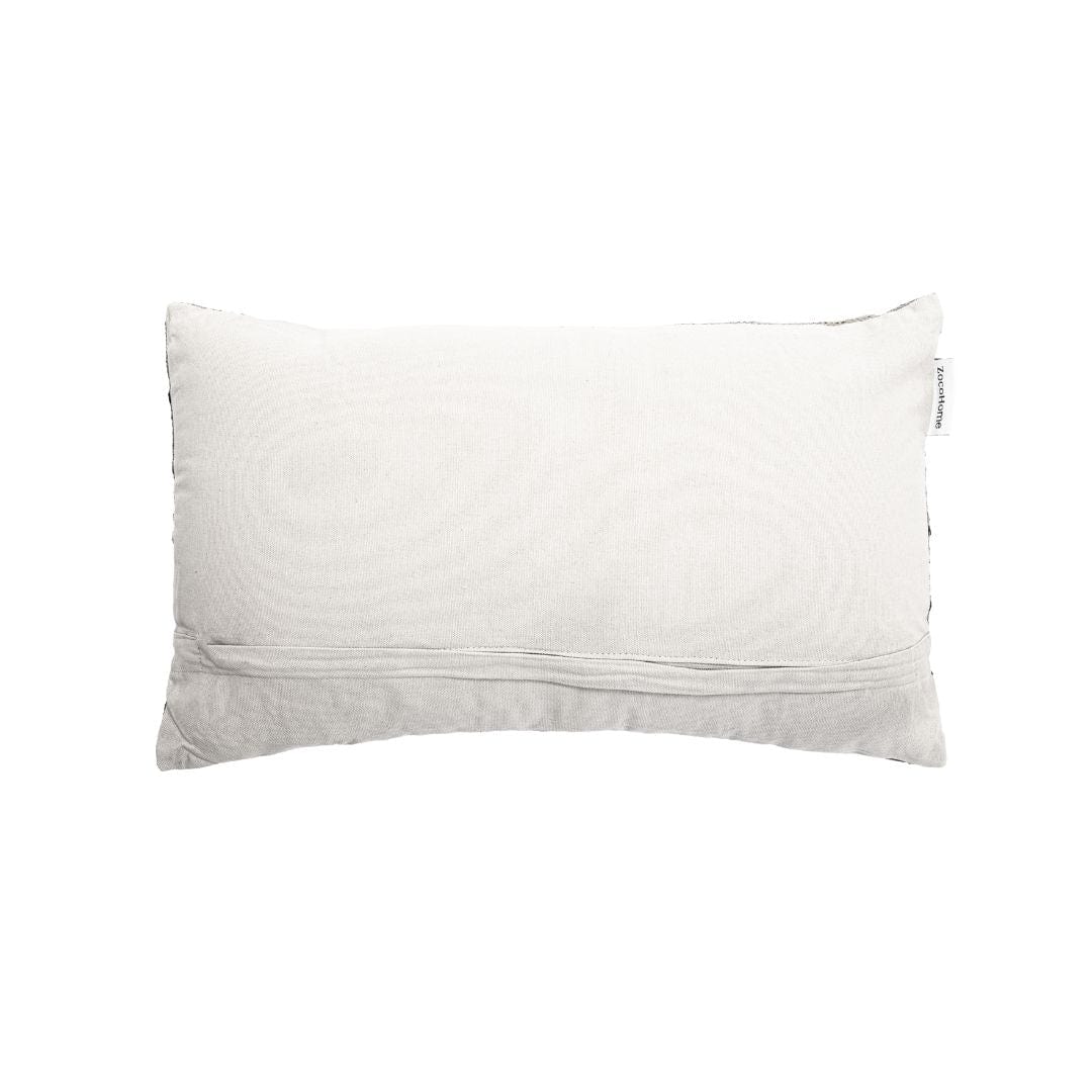 Coussin rectangulaire Amaira à rayures horizontales
